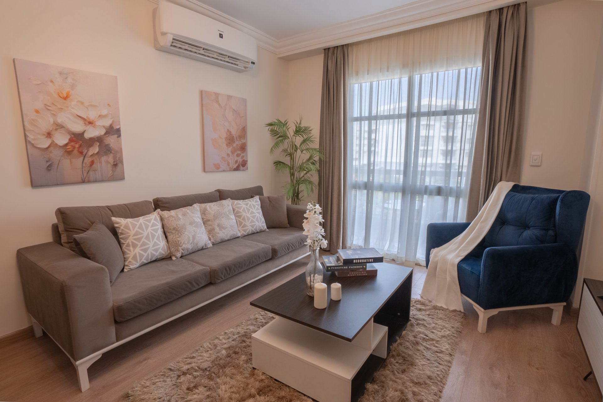 2BR Mocha Apartment in Madinaty